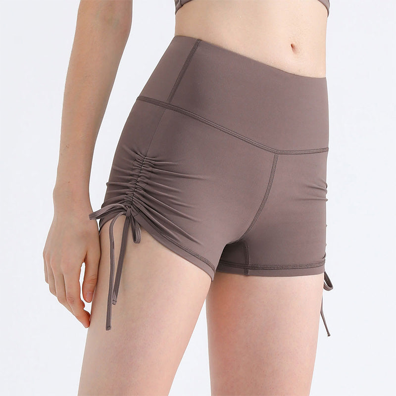 Ultra-Soft Drawstring Contrasting Sports Shorts