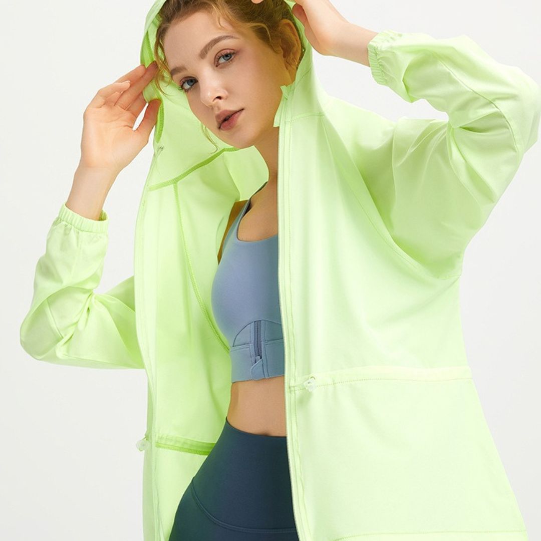 Summer sunscreen breathable sports jacket