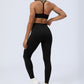 Y-shaped beautiful back yoga clothing set