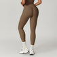 Quick-Dry Nude Fitness Sports High-Waist Legging