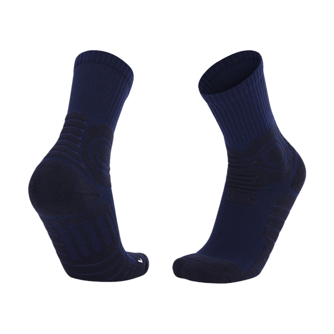 Sweat-Absorbent Breathable Mid-Calf Basketball Sports Socks