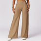 Loose-fitting sports high-waisted slacks pants