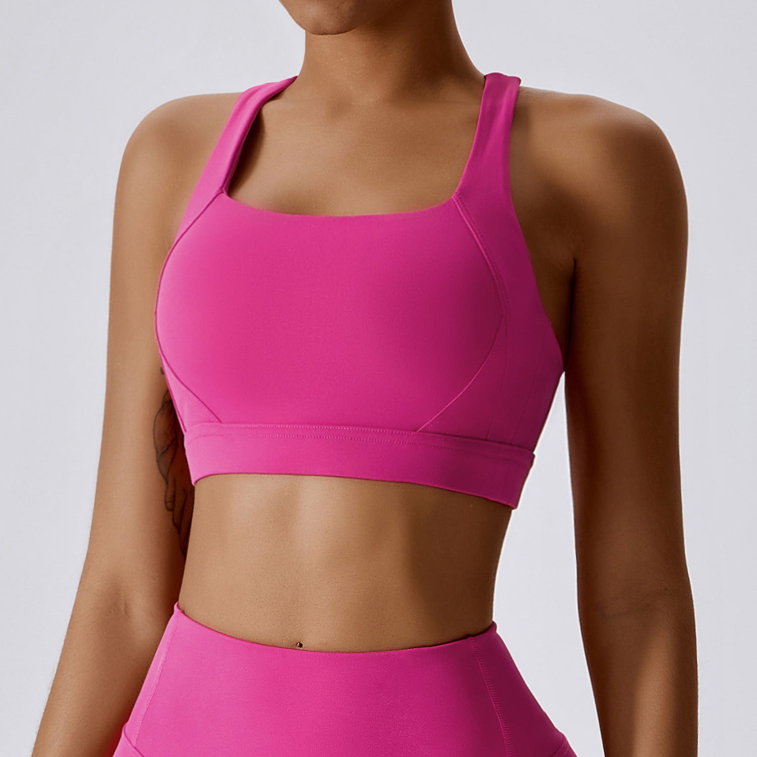 back Crossover sports bra