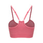 Seamless thin strap sports bra