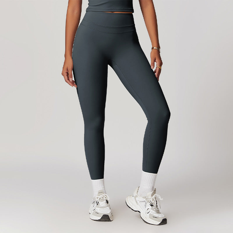 Outdoor Brushed High-waisted Yoga Leggings