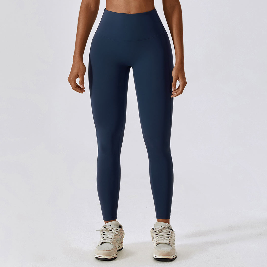 High-rise hip lift and tummy sports leggings