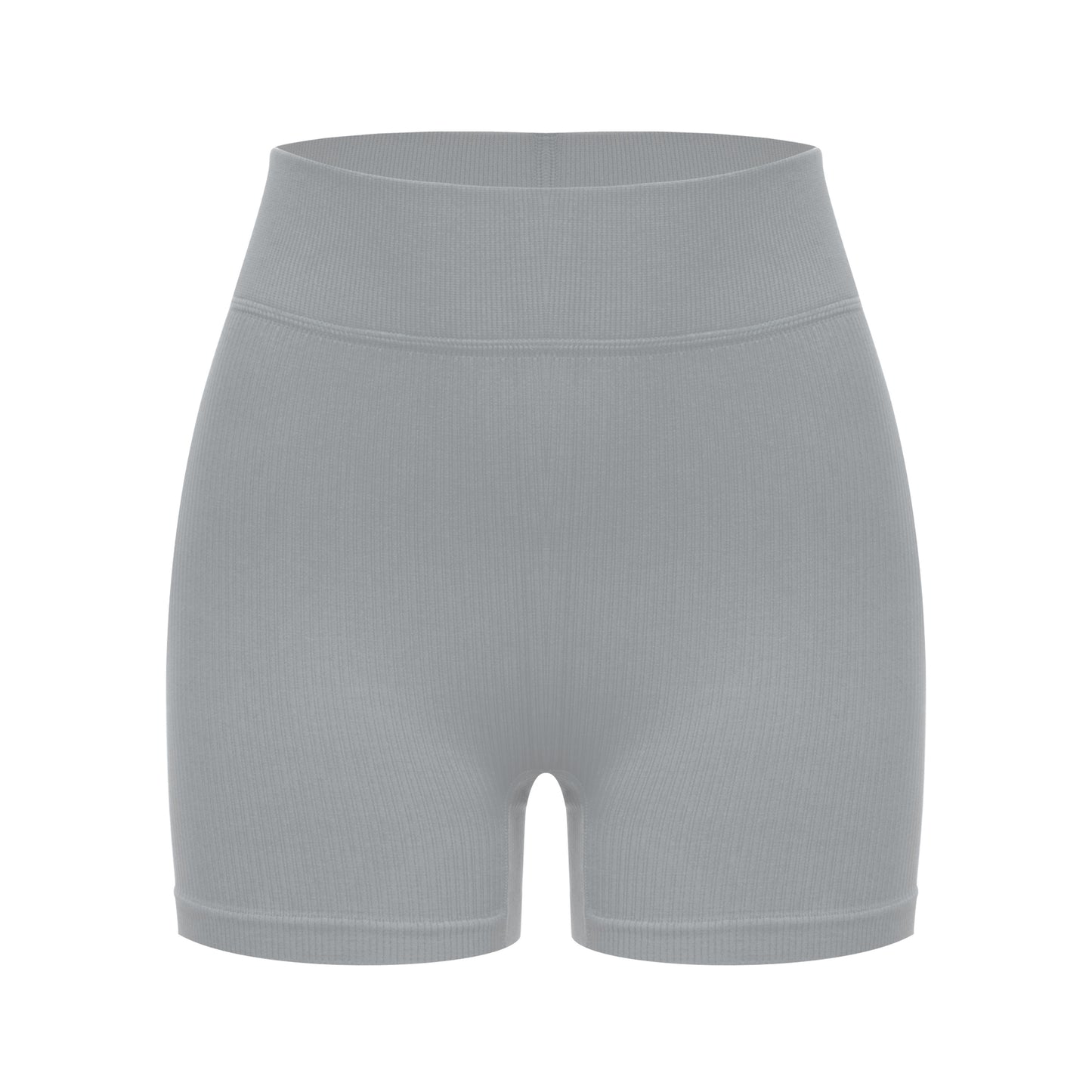 Seamless knitted sports shorts