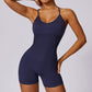 Cut-out beautiful back seamless Jumpsuits