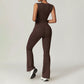 Sports one-piece tight casual fitness jumpsuits