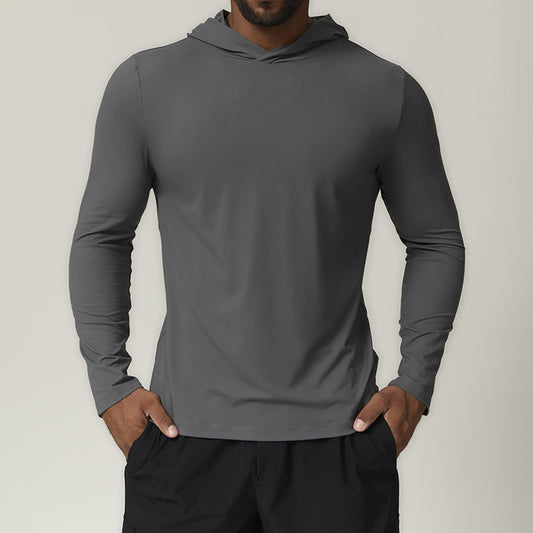 Men's Hooded Fitness Sports Citywalk Long Sleeve