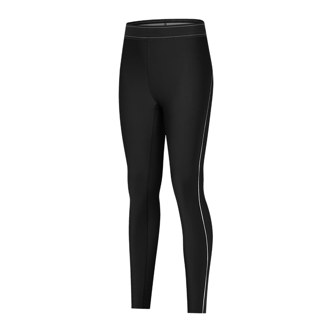 Leggings de sport à finitions unies