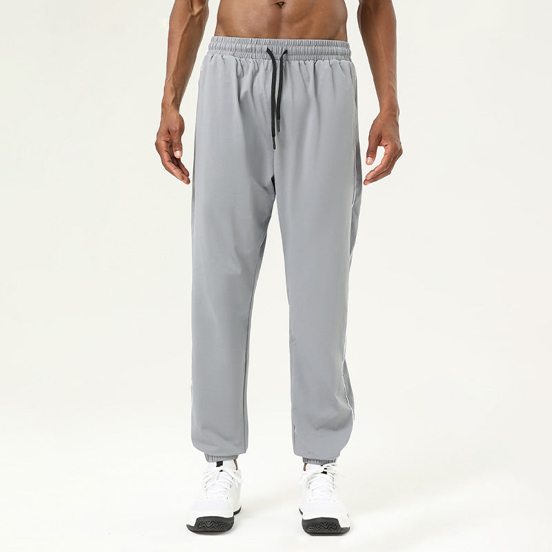 Men's quick drying breathable loose casual sports pants