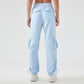 Multi pocket wide leg Cargo sports pants