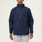 men's Outdoor full zipper hooded jacket